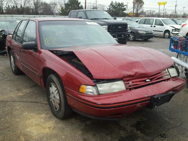 2G1WN54T6P9232267 - 1993 CHEVROLET LUMINA EUR MAROON photo 1