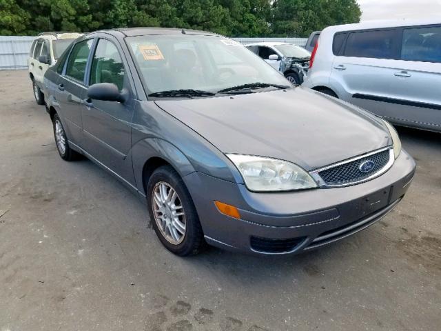 1FAFP34N57W322420 - 2007 FORD FOCUS ZX4 GRAY photo 1