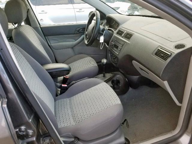 1FAFP34N57W322420 - 2007 FORD FOCUS ZX4 GRAY photo 5