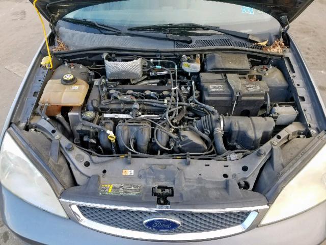 1FAFP34N57W322420 - 2007 FORD FOCUS ZX4 GRAY photo 7