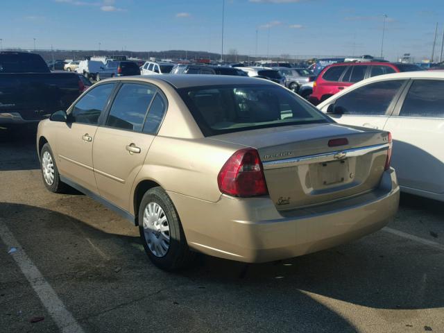 1G1ZS58F37F122150 - 2007 CHEVROLET MALIBU LS 棕色 照片 3