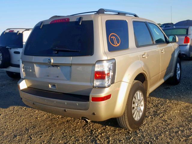 4M2CN8H7XBKJ05628 - 2011 MERCURY MARINER PR GOLD photo 4