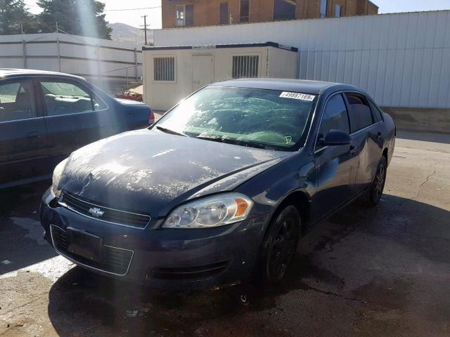 2G1WS583581327910 - 2008 CHEVROLET IMPALA POL GRAY photo 2