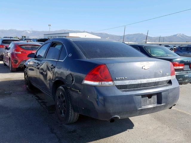 2G1WS583581327910 - 2008 CHEVROLET IMPALA POL GRAY photo 3