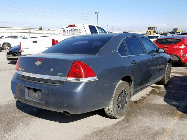 2G1WS583581327910 - 2008 CHEVROLET IMPALA POL GRAY photo 4