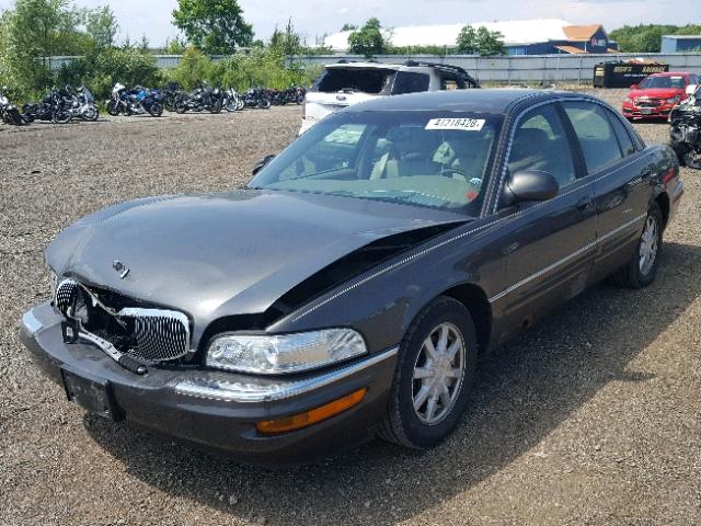 1G4CW54K624138217 - 2002 BUICK PARK AVENU CHARCOAL photo 2