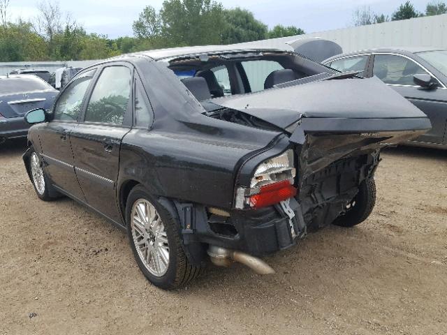 YV1TS90D2Y1092629 - 2000 VOLVO S80 T6 TUR BLACK photo 3