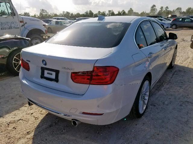 WBA3B9G54FNR94545 - 2015 BMW 335 XI WHITE photo 4