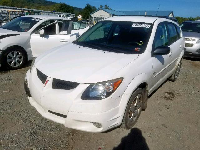 5Y2SM628X3Z429651 - 2003 PONTIAC VIBE WHITE photo 2