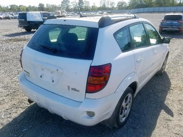 5Y2SM628X3Z429651 - 2003 PONTIAC VIBE WHITE photo 4