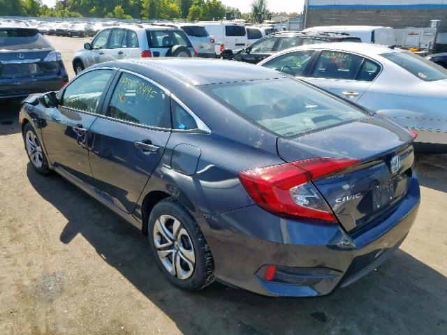 19XFC2F57HE223204 - 2017 HONDA CIVIC LX BLUE photo 3