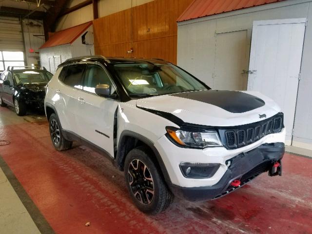 3C4NJDDB1KT681958 - 2019 JEEP COMPASS TR WHITE photo 1