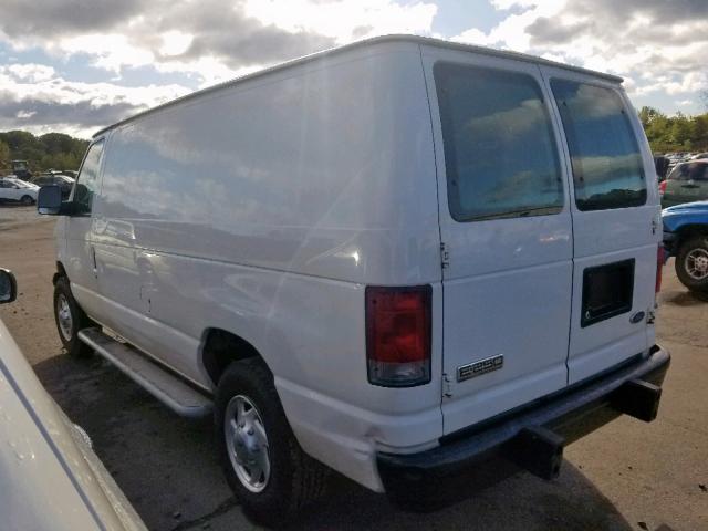 1FTNE24W57DA36335 - 2007 FORD ECONOLINE WHITE photo 3