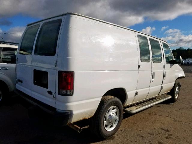 1FTNE24W57DA36335 - 2007 FORD ECONOLINE WHITE photo 4