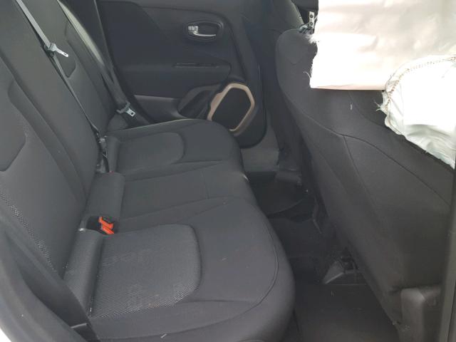 ZACCJBAT0FPB63225 - 2015 JEEP RENEGADE S WHITE photo 6