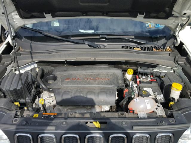 ZACCJBAT0FPB63225 - 2015 JEEP RENEGADE S WHITE photo 7