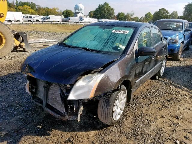 3N1AB6AP1AL621607 - 2010 NISSAN SENTRA 2.0 BLACK photo 2