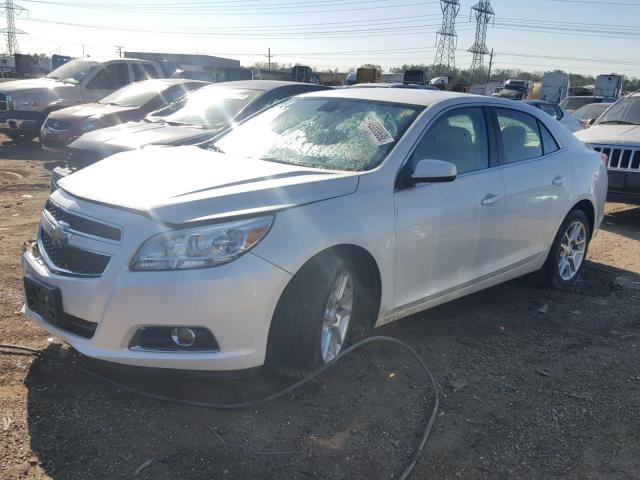 1G11F5RR1DF126977 - 2013 CHEVROLET MALIBU 2LT WHITE photo 2