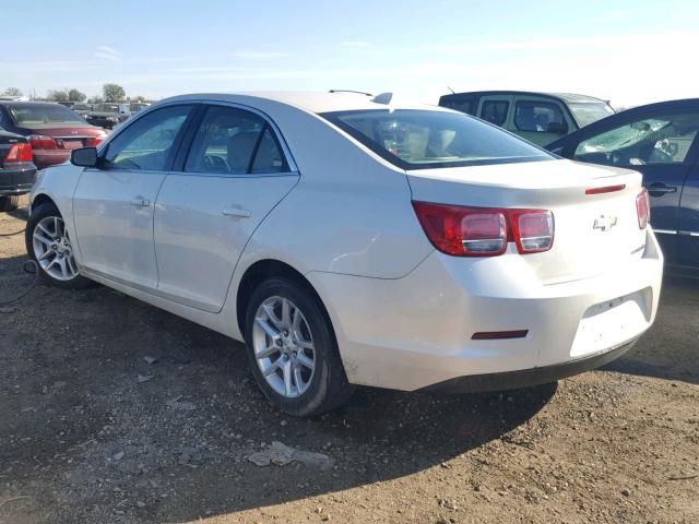 1G11F5RR1DF126977 - 2013 CHEVROLET MALIBU 2LT WHITE photo 3