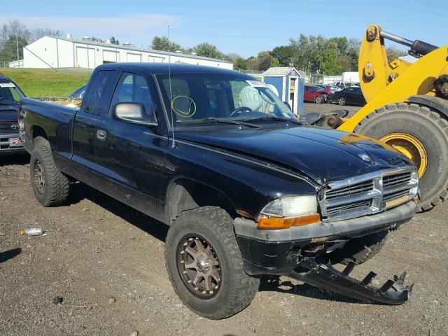 1D7HG32N44S549998 - 2004 DODGE DAKOTA SPO BLACK photo 1