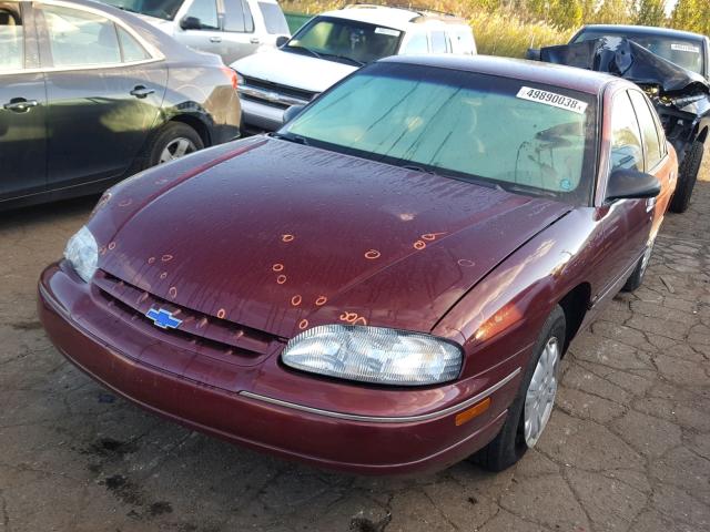 2G1WL52M0X9118167 - 1999 CHEVROLET LUMINA BAS MAROON photo 2