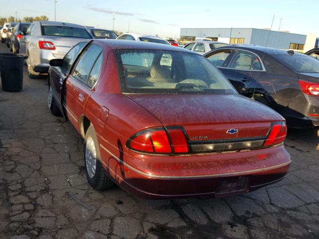 2G1WL52M0X9118167 - 1999 CHEVROLET LUMINA BAS MAROON photo 3