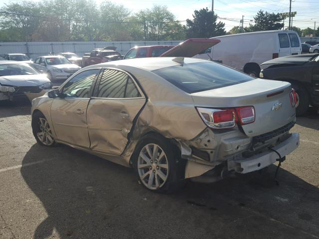 1G11D5SLXFF270977 - 2015 CHEVROLET MALIBU 2LT GOLD photo 3