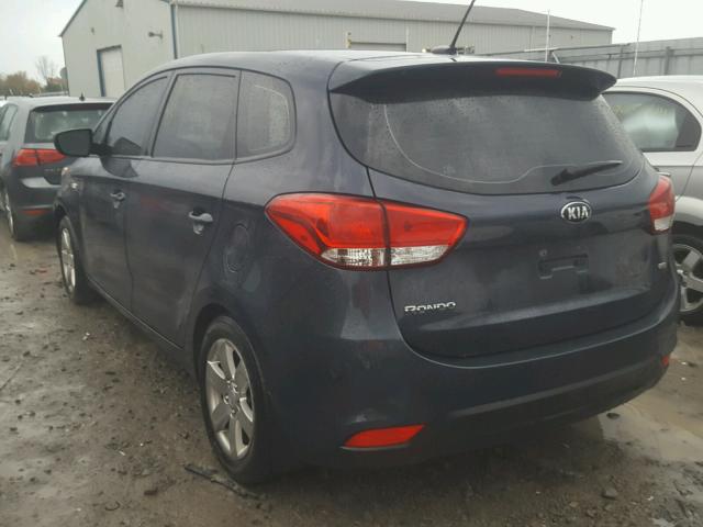 KNAHT8A34E7025741 - 2014 KIA RONDO GRAY photo 3