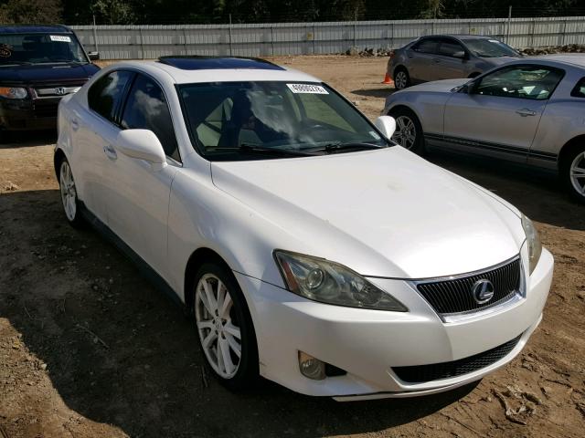 JTHBE262X85019182 - 2008 LEXUS IS 350 WHITE photo 1