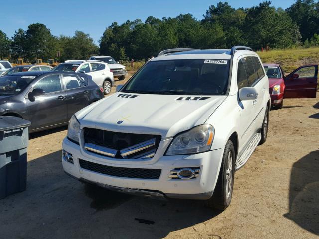 4JGBF71EX8A355110 - 2008 MERCEDES-BENZ GL 450 4MA WHITE photo 2