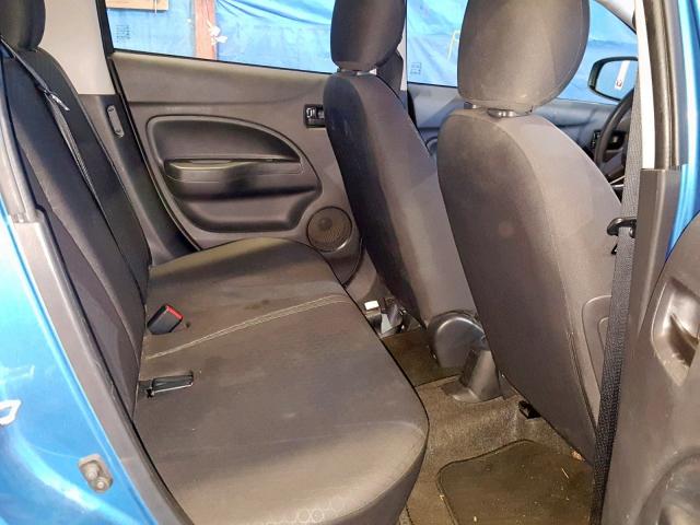 ML32A3HJ3FH055463 - 2015 MITSUBISHI MIRAGE DE BLUE photo 6