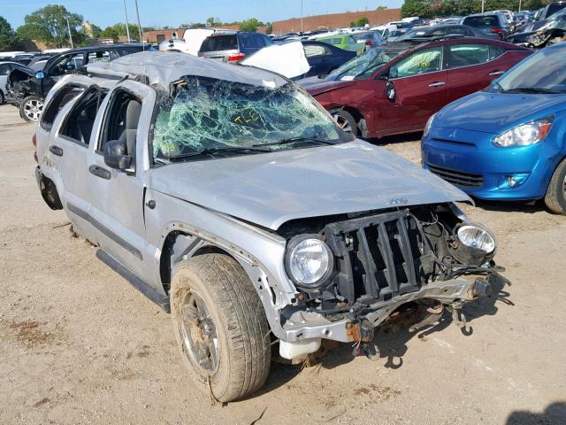 1J4GL38K46W219766 - 2006 JEEP LIBERTY RE SILVER photo 1