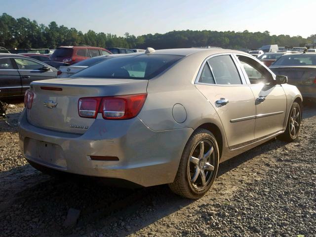 1G11C5SA1DF341515 - 2013 CHEVROLET MALIBU 1LT GOLD photo 4