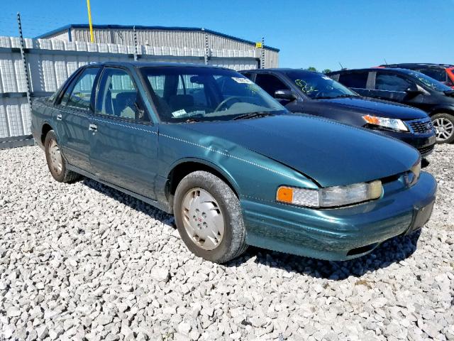 1G3WH52M5VF351345 - 1997 OLDSMOBILE CUTLASS SU GREEN photo 1