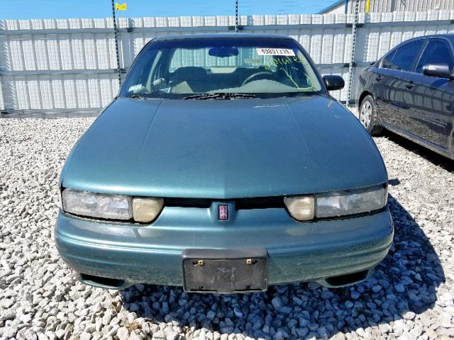 1G3WH52M5VF351345 - 1997 OLDSMOBILE CUTLASS SU GREEN photo 9