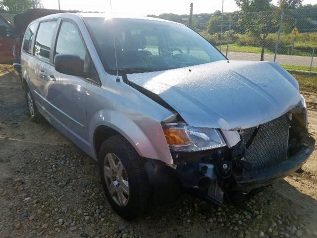 2D4RN4DE2AR486679 - 2010 DODGE CARAVAN SILVER photo 1