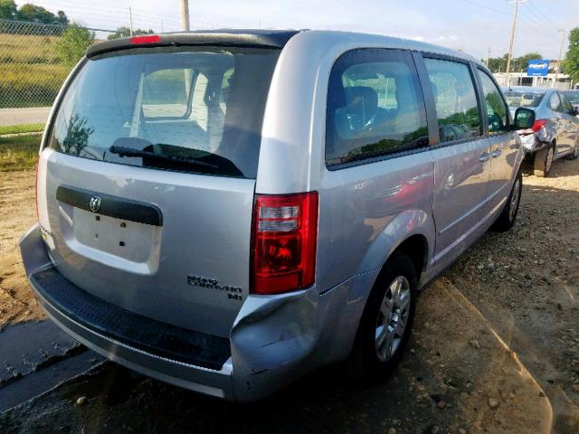 2D4RN4DE2AR486679 - 2010 DODGE CARAVAN SILVER photo 4