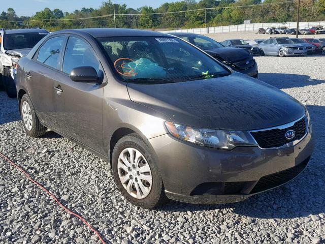 KNAFU4A25C5506711 - 2012 KIA FORTE EX GRAY photo 1