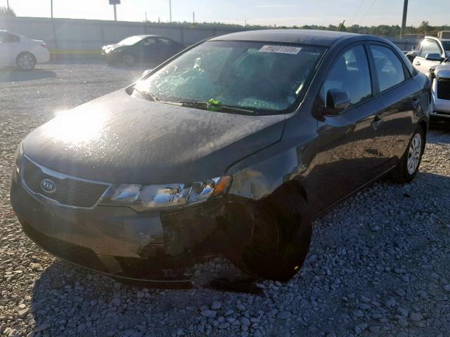 KNAFU4A25C5506711 - 2012 KIA FORTE EX GRAY photo 2