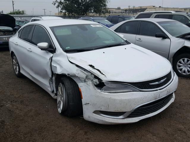 1C3CCCAB0FN691939 - 2015 CHRYSLER 200 LIMITE WHITE photo 1