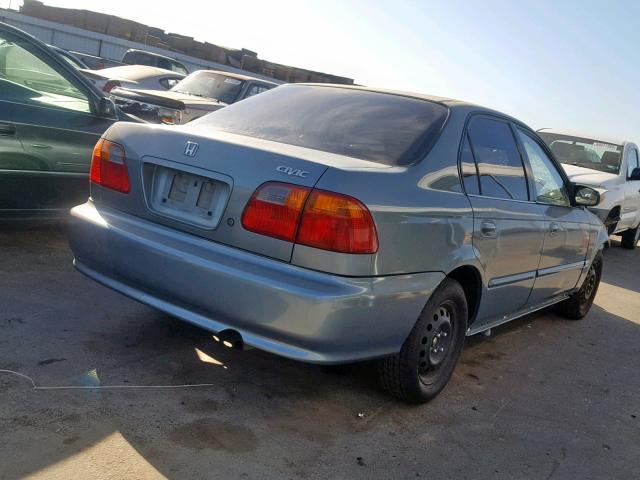 2HGEJ6616YH533596 - 2000 HONDA CIVIC BASE Yaşıl foto 4