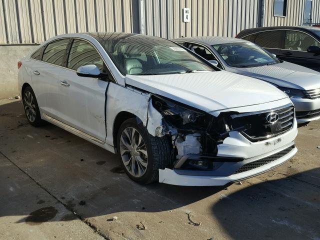 5NPE34AB0FH193248 - 2015 HYUNDAI SONATA SPO WHITE photo 1