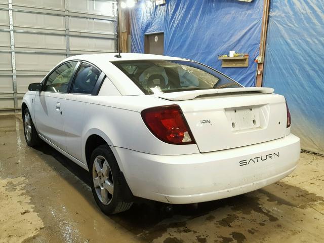 1G8AN15F07Z110913 - 2007 SATURN ION LEVEL WHITE photo 3