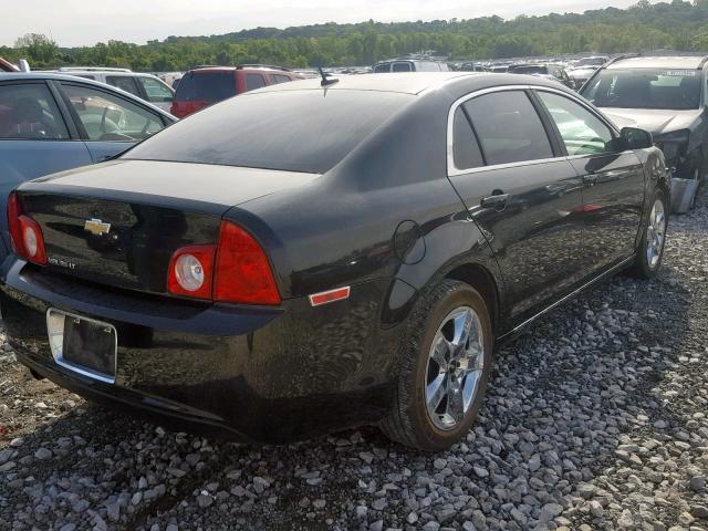 1G1ZC5EB9AF129433 - 2010 CHEVROLET MALIBU 1LT 黑色 照片 4