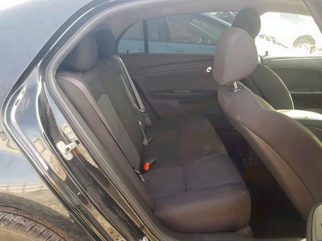 1G1ZC5EB9AF129433 - 2010 CHEVROLET MALIBU 1LT 黑色 照片 6