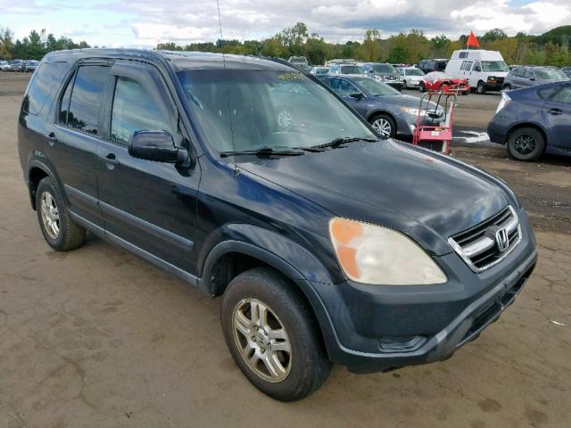 SHSRD78853U137674 - 2003 HONDA CR-V EX BLACK photo 1