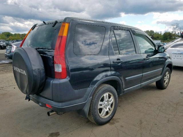 SHSRD78853U137674 - 2003 HONDA CR-V EX BLACK photo 4