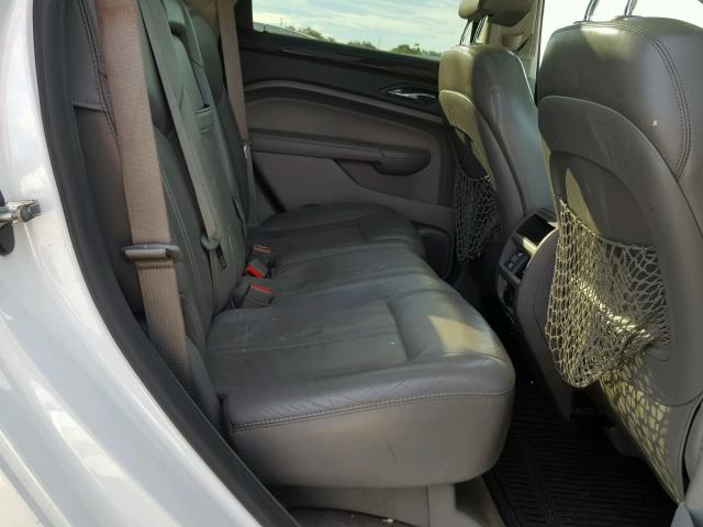 3GYFNBEY6AS639851 - 2010 CADILLAC SRX PERFOR თეთრი ფოტო 6