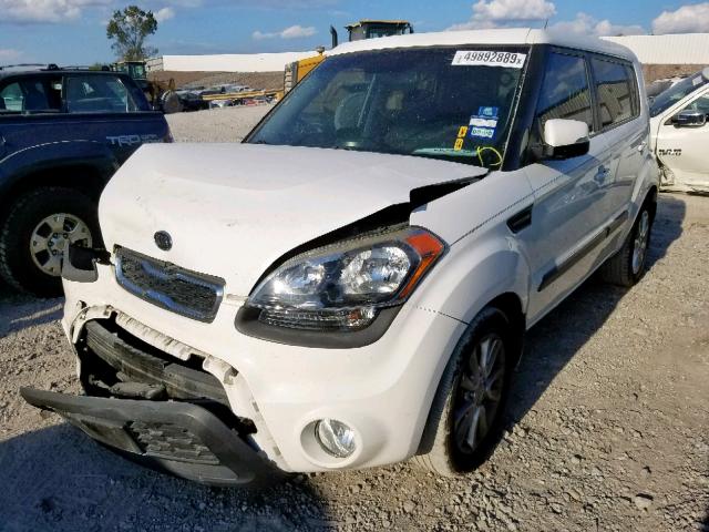 KNDJT2A64C7409155 - 2012 KIA SOUL + WHITE photo 2