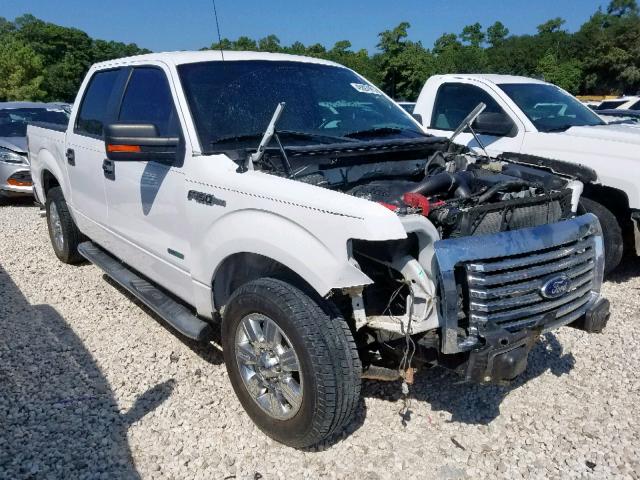 1FTFW1CT2BFD08825 - 2011 FORD F150 SUPER WHITE photo 1